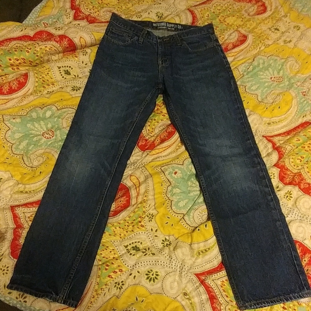 Mossimo mens slim straight jeans